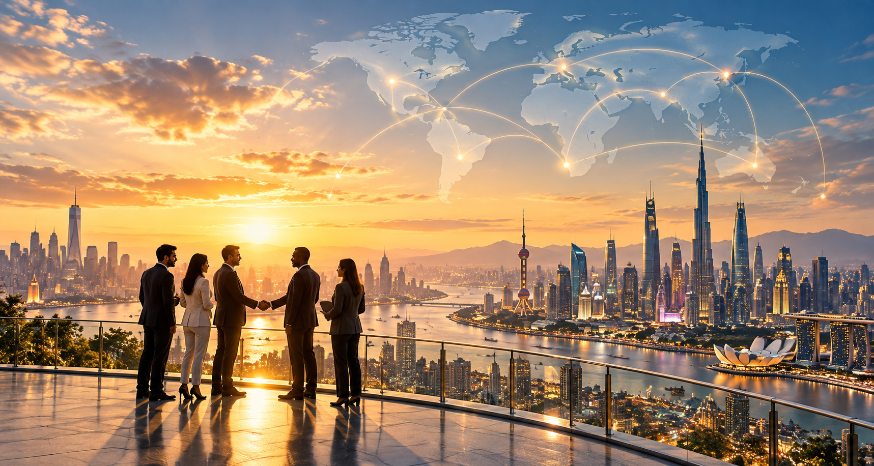 Glocal global business connection